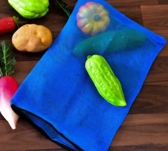 Vegetable Fridge Storage Bag – Zippered Mesh for Fresh Produce | Tidy Table