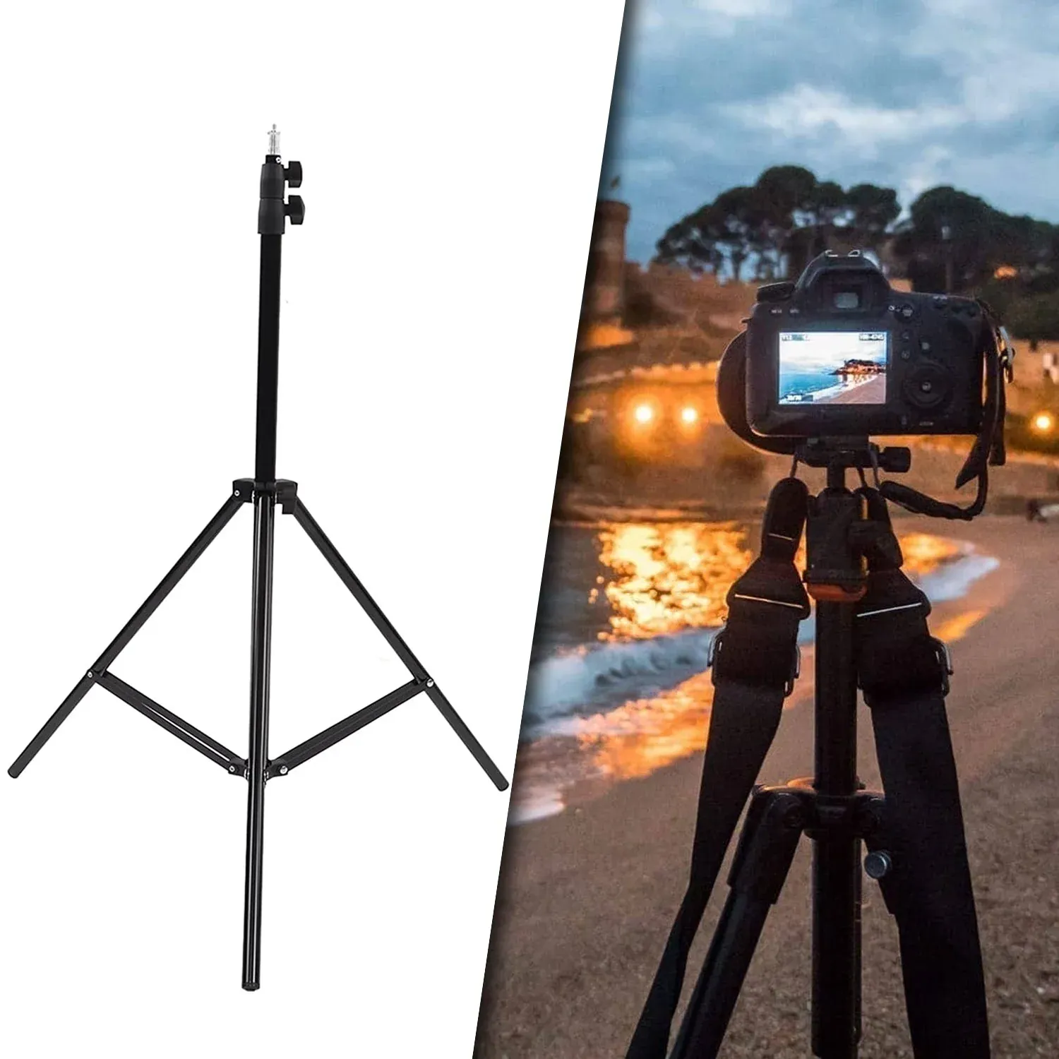 Premium DSLR Camera Tripod – Multipurpose Head for Pro Shooting | Gambit - Buy Online at Alikart