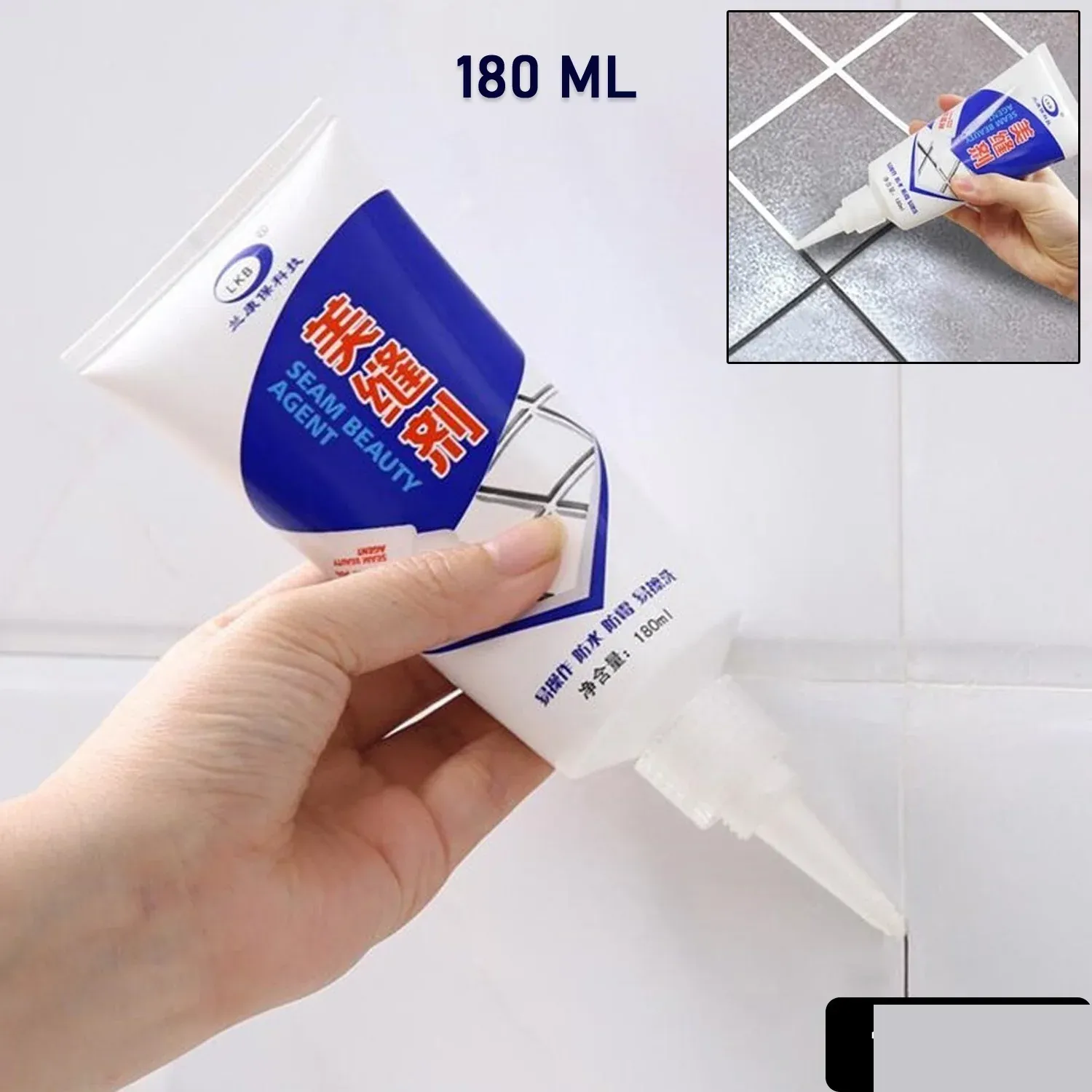 Waterproof Tile Gap Filler – Grout & Crack Sealant | VoltDesk - Detailed Feature View 1