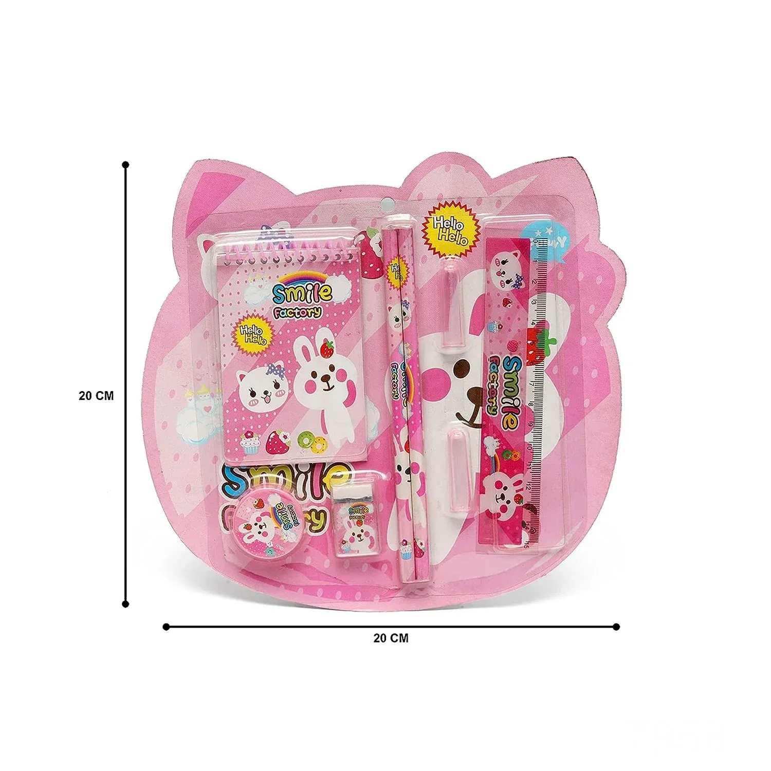 Kids Stationery Set – 8-in-1 School & Office Pack | VoltDesk - Detailed Feature View 5