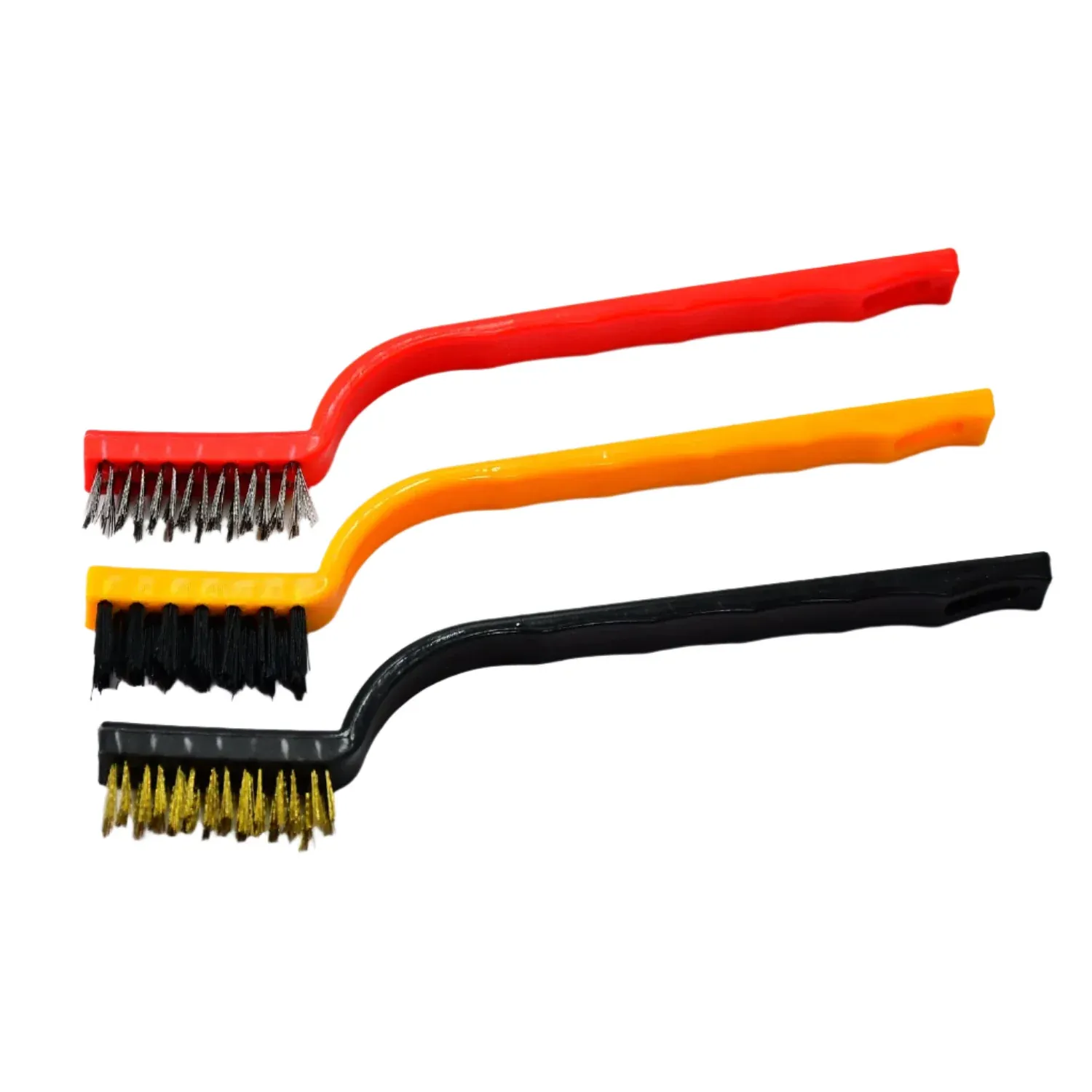 Mini Wire Brush Set – Multi-Material Cleaning | Velvet Wipe - Detailed Feature View 1