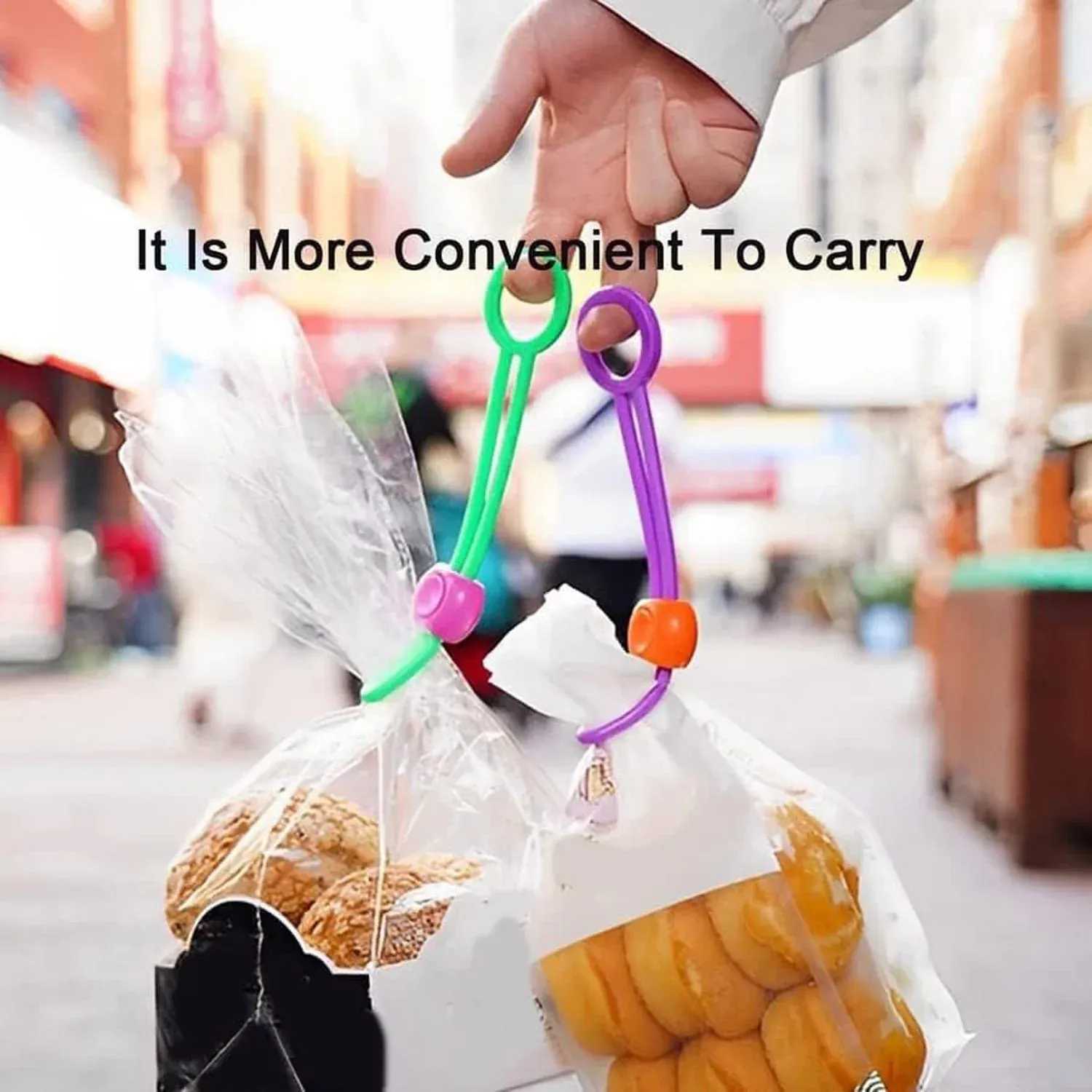 Silicone Food Bag Clips – Reusable Sealing Lock 3 Pack - Detailed Feature View 8