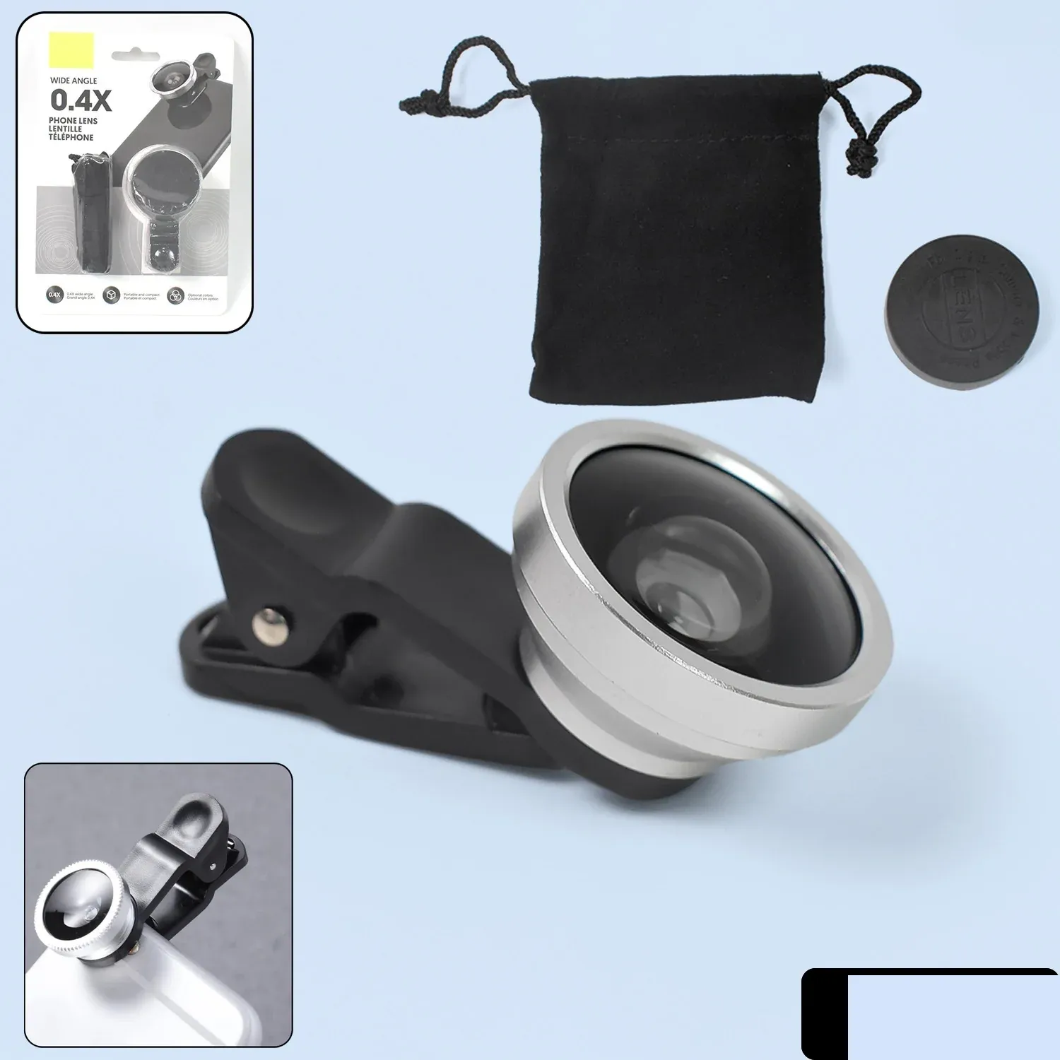 Phone Camera Lens – Universal Wide Angle | Phonixio - Detailed Feature View 1