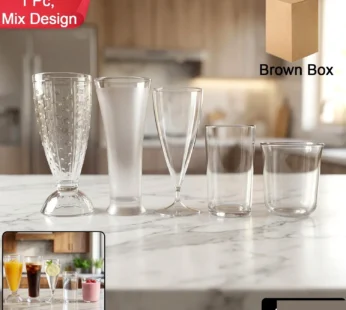 Unbreakable Plastic Drinking Glass – Stylish & Long-lasting Drinkware