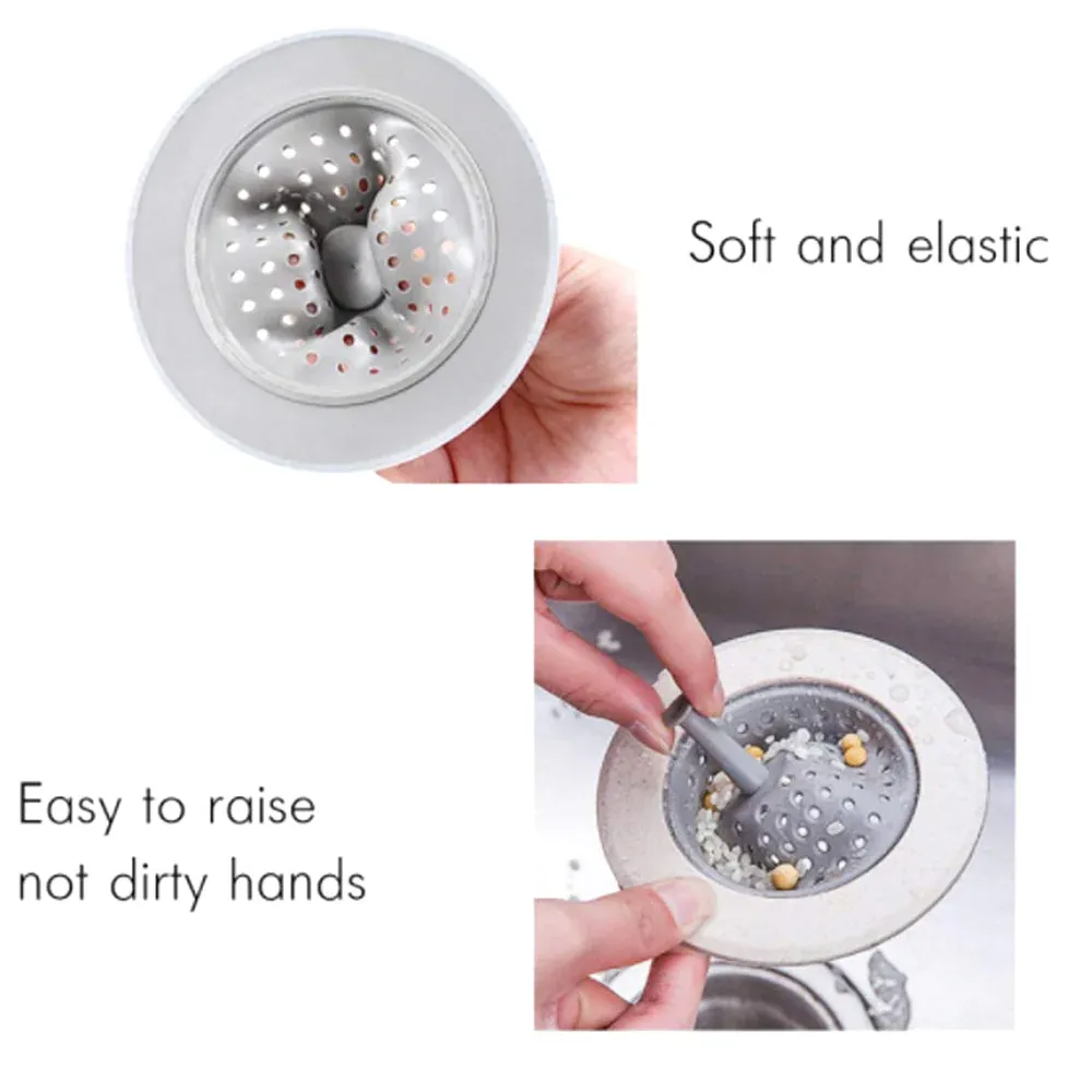 Silicone Sink Strainer – Clog-Free Kitchen Drain Basket | ShineCrest - Detailed Feature View 5