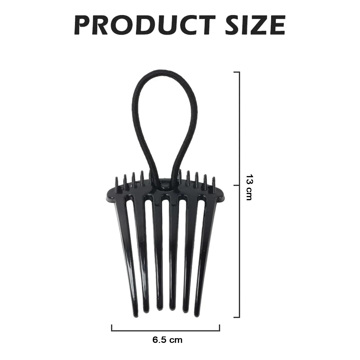 Volumizing Hair Bun Comb Clip – Easy Styling & Instant Volume - Detailed Feature View 5