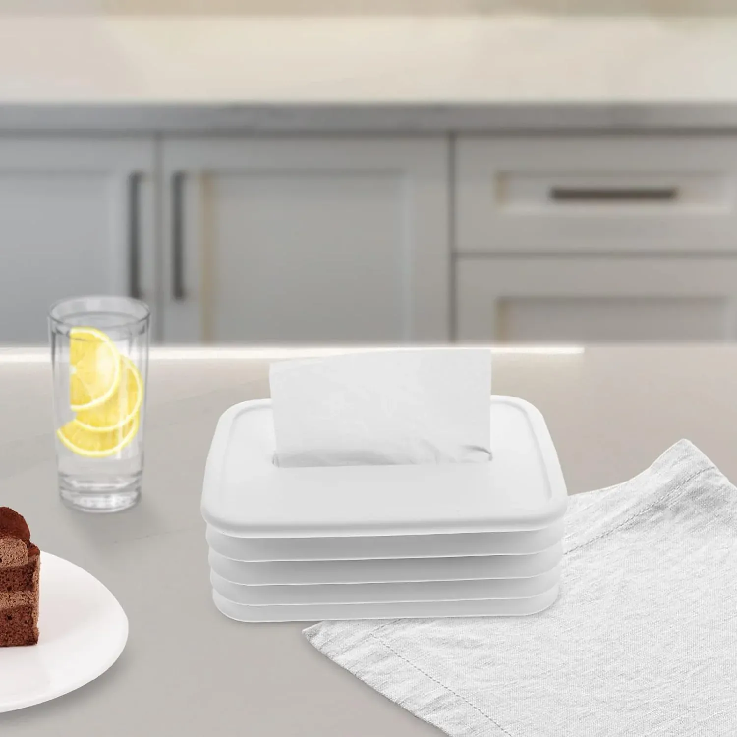 Silicone Tissue Holder – Foldable & Stylish for Home & Office - Detailed Feature View 8