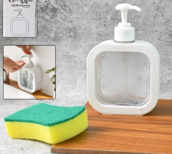 Soap Dispenser – Clear Refillable Pump Bottle | VelvetBubbles