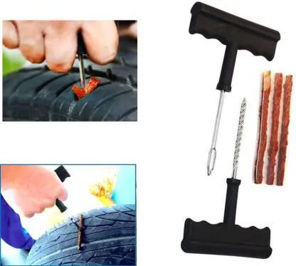 Tubeless Tyre Puncture Repair Kit – Complete Set for Cars & Bikes | RaceVault - Detailed Feature View 6
