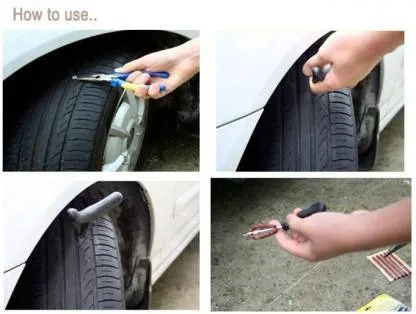 Tubeless Tyre Puncture Repair Kit – Complete Set for Cars & Bikes | RaceVault - Detailed Feature View 7