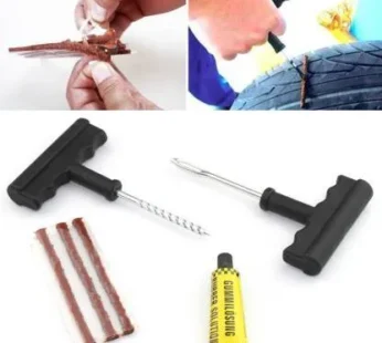 Tubeless Tyre Puncture Repair Kit – Complete Set for Cars & Bikes | RaceVault