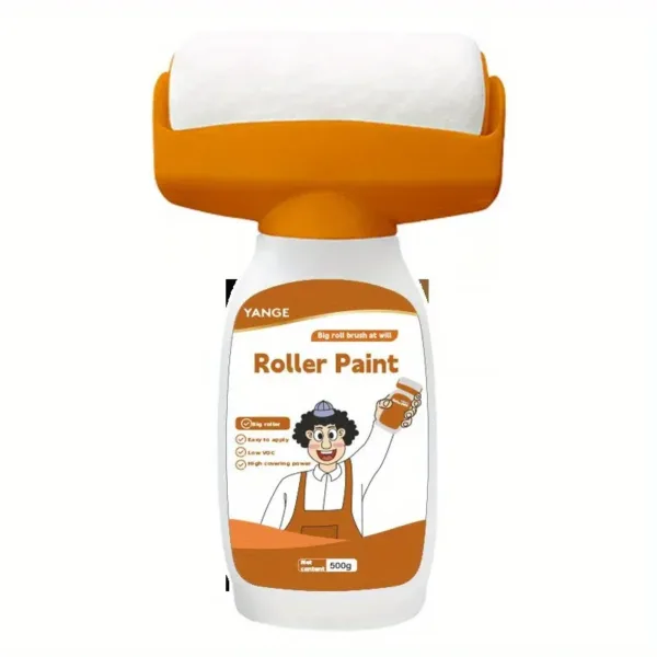 Water-Based Wall Paint – White Interior Wall Restoration Paint 500g for Home & Office (Pack of 1)