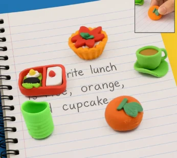 3D Erasers for Kids – Fun & Colorful Novelty Set | Colorful Creations