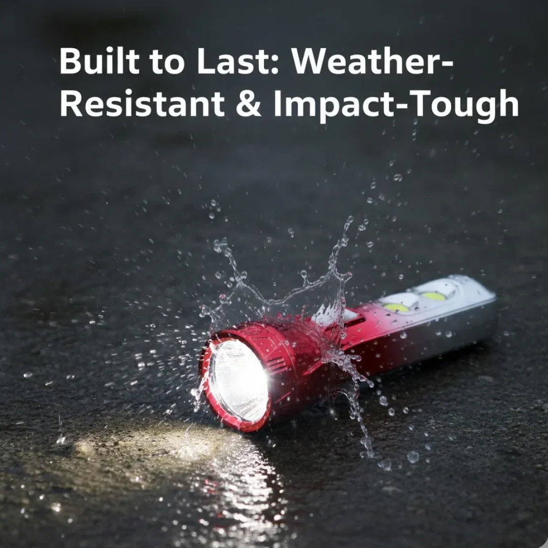 LED Torchlight – USB Rechargeable & Multi-functional - Detailed Feature View 4