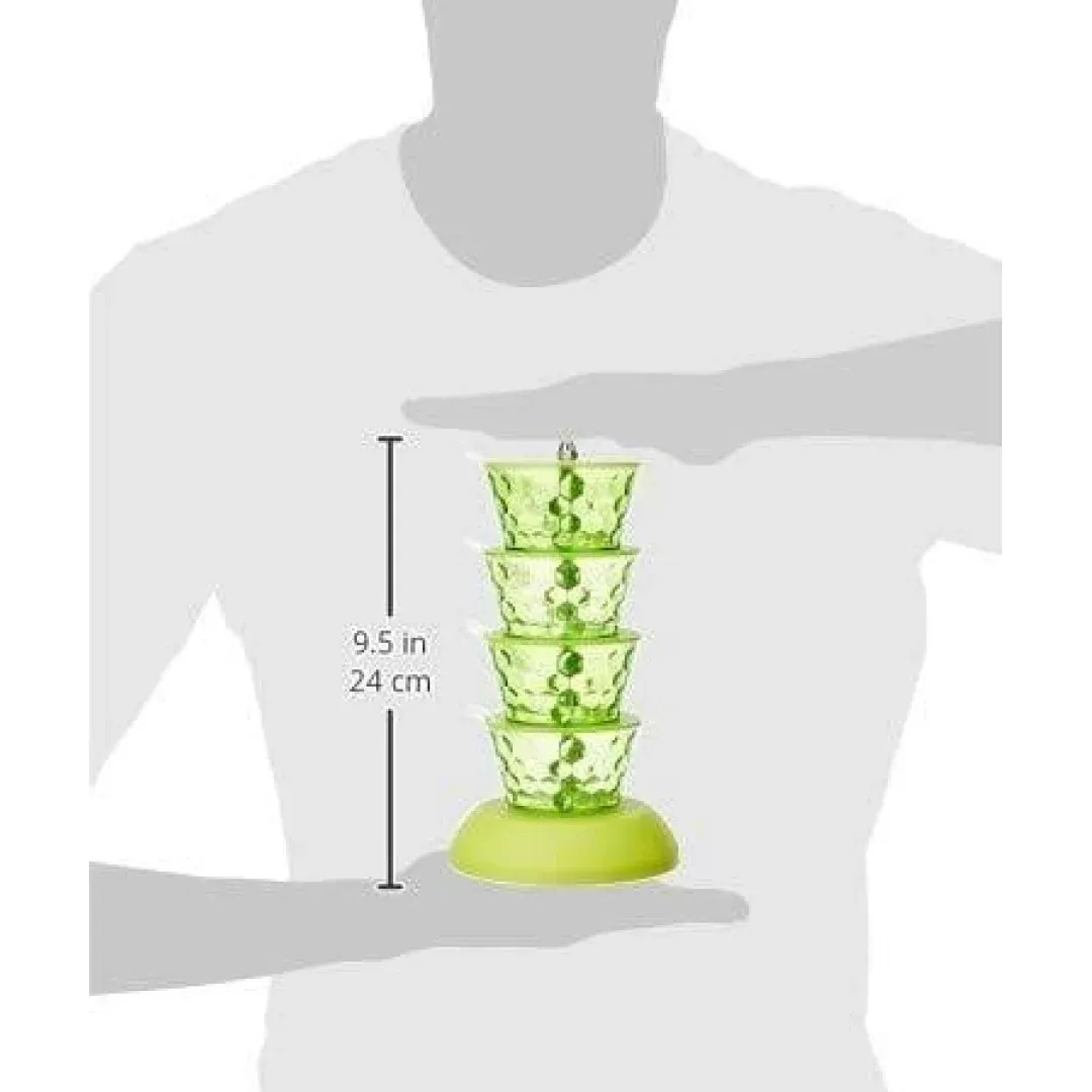 Rotating Pickle Rack – 4-in-1 Multipurpose Kitchen Storage | CookAura - Detailed Feature View 2