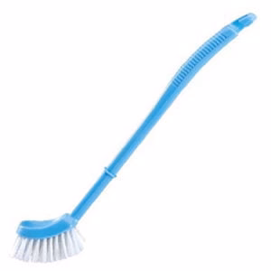 Toilet Cleaning Brush – Ergonomic, Long Handle | Velvet Wipe - Detailed Feature View 7