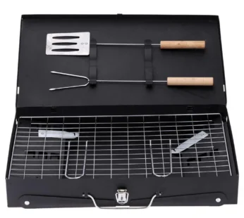 Portable Barbecue Grill – Stainless Steel Compact Briefcase | FirePot