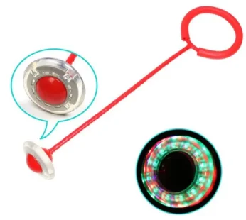 LED Jumping Ring for Kids – Flashing Ankle Skip Ball | TinyTrendy