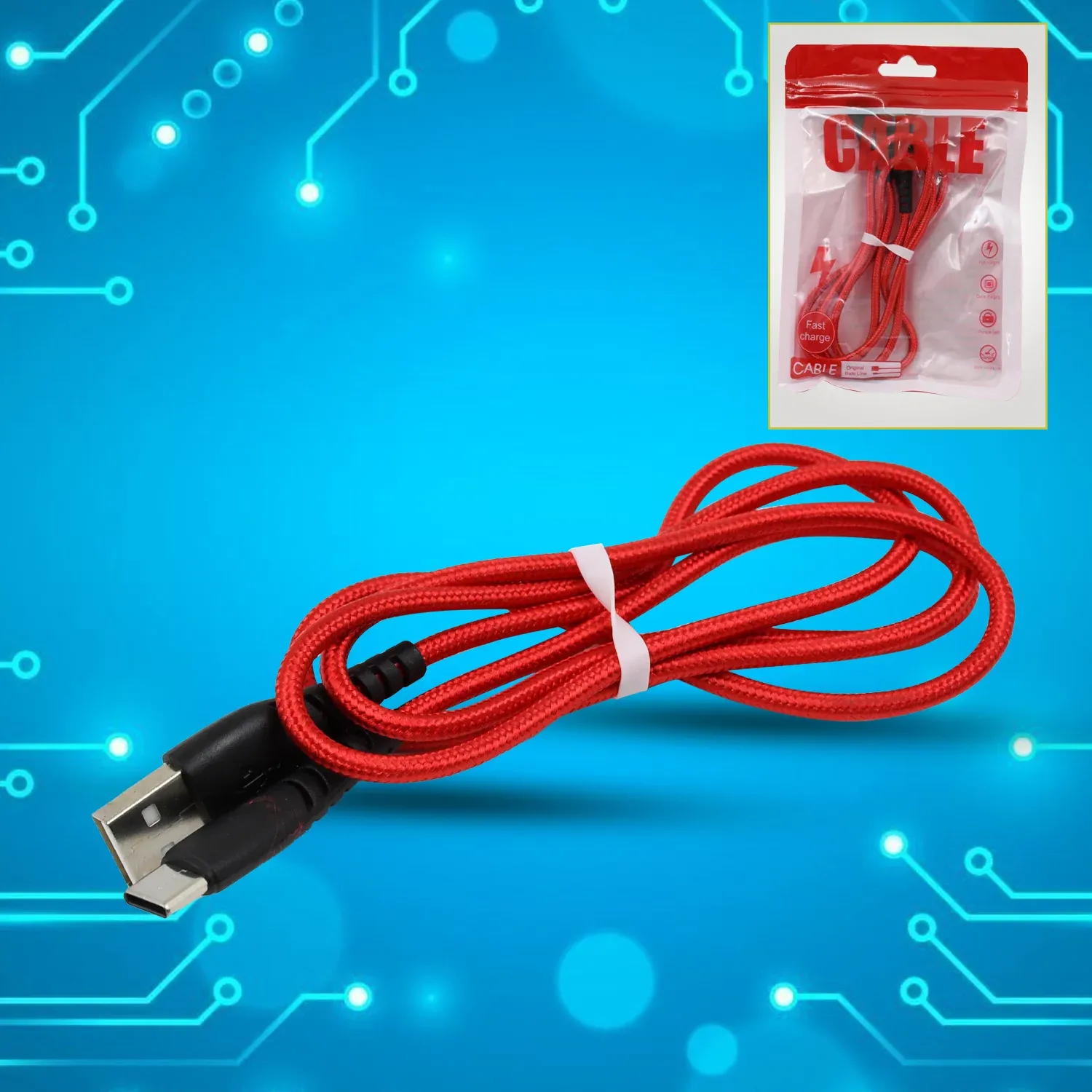 Premium Type C Data Cable – Fast Charging & Transfer | Phonixio - Buy Online at Alikart