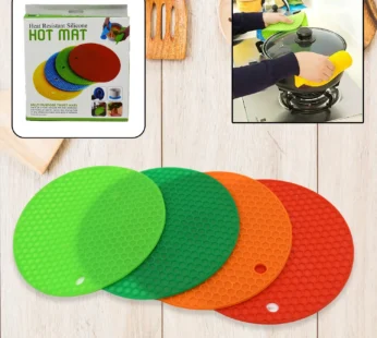 Silicone Hot Pot Mat Set – Heat-Resistant Kitchen Trivets | Bake & Dwell