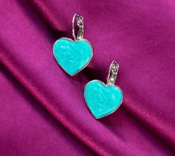 Green Drop Earrings – Elegant Indian Jewellery for Women | HV
