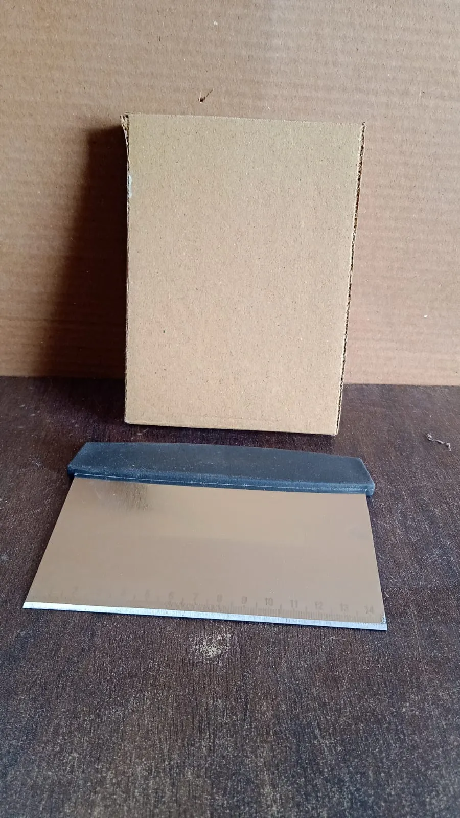 Stainless Steel Dough Scraper – Precision Baking Tool - Detailed Feature View 6