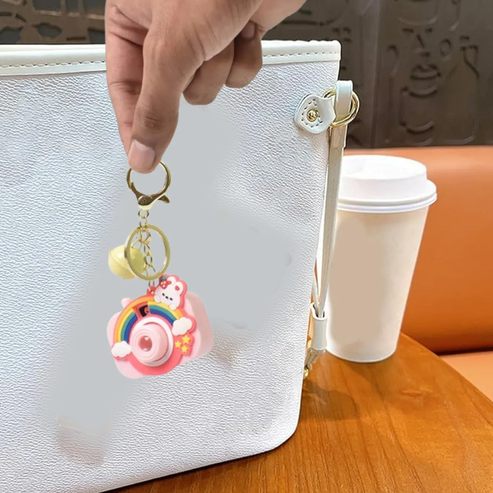 Projective Camera Keychain – Fun Rainbow Image Projector - Detailed Feature View 5