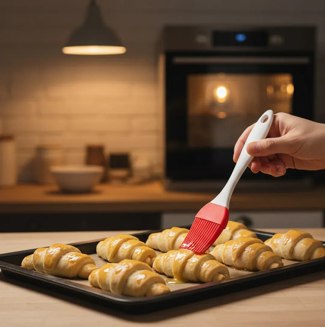 Premium Silicone Baking Tool Set – Multicolor Spatula & Brush | Bake & Dwell - Buy Online at Alikart