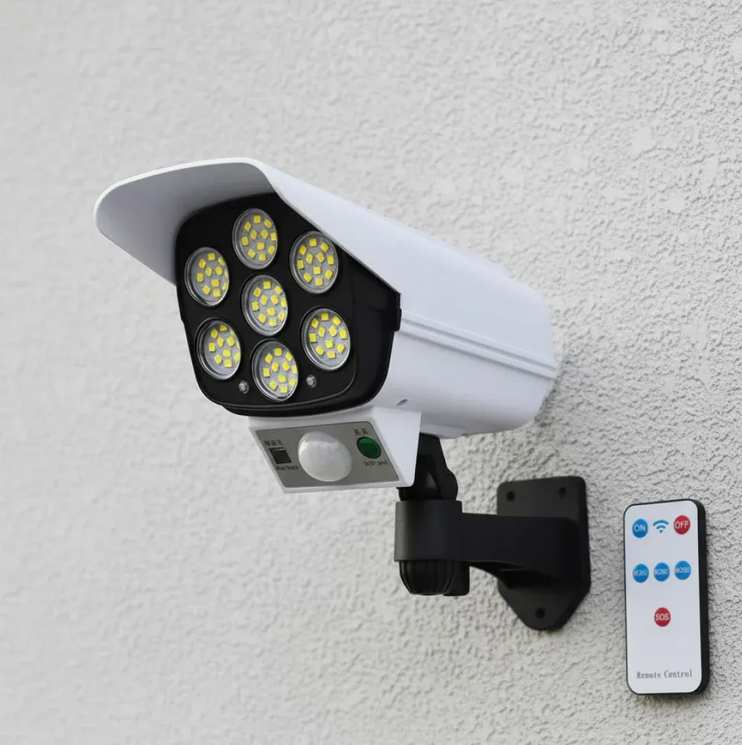 Solar Security Camera Light – Dummy Motion Sensor for Outdoor Safety | AutoSafeo - Detailed Feature View 12