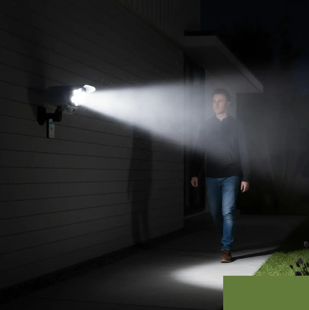 Solar Security Camera Light – Dummy Motion Sensor for Outdoor Safety | AutoSafeo - Detailed Feature View 13