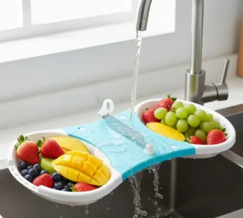Vegetable Cutter and Washer – Adjustable 2-in-1 Kitchen Tool | Quickslice
