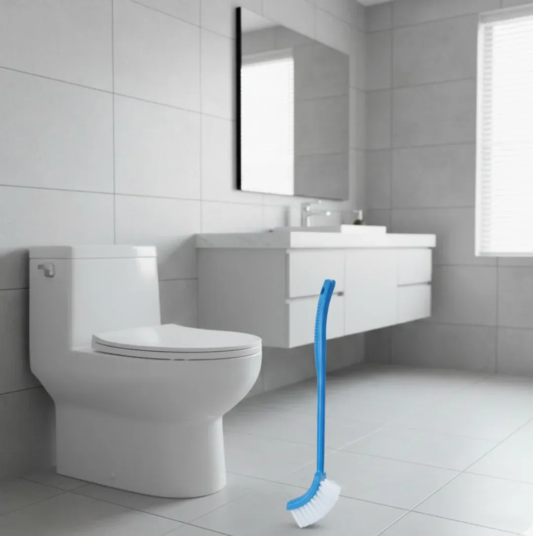 Toilet Cleaning Brush – Ergonomic, Long Handle | Velvet Wipe - Detailed Feature View 2