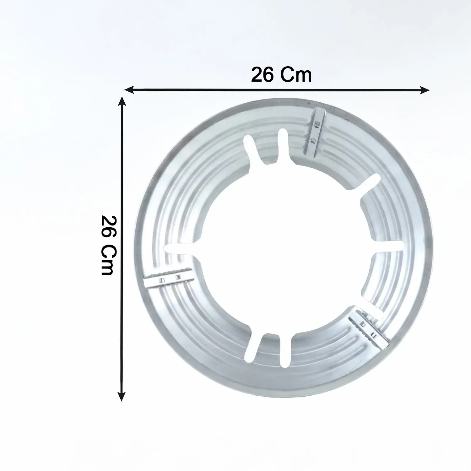 Gas Stove Burner Stand, Stainless Steel Wok Support Ring and Trivet (1 Pc) - Detailed Feature View 5