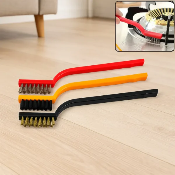 Mini Wire Brush Set – Multi-Material Cleaning | Velvet Wipe