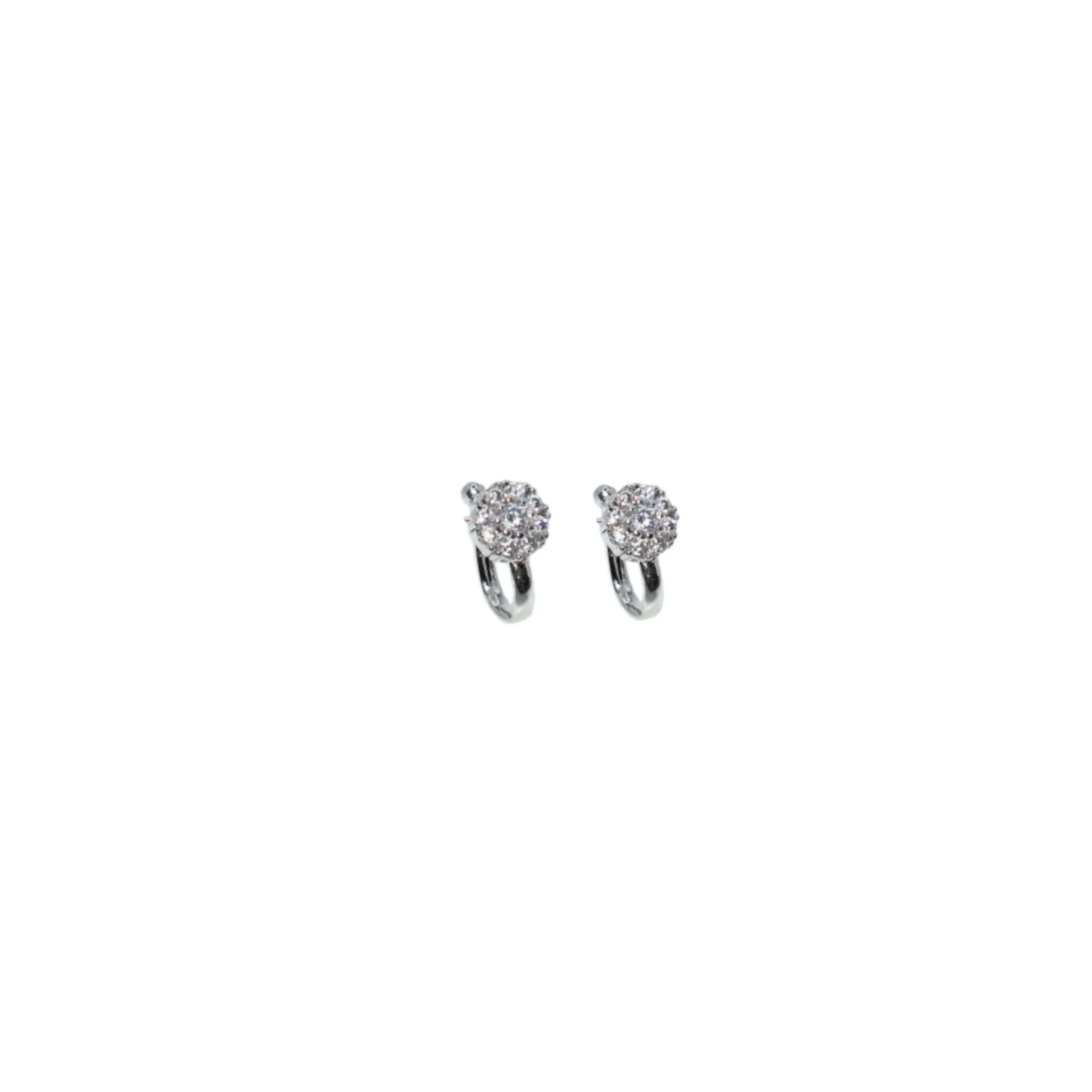 Clip-On Nose Ring – Silver-Plated AD Combo Pack of 2 - Detailed Feature View 1