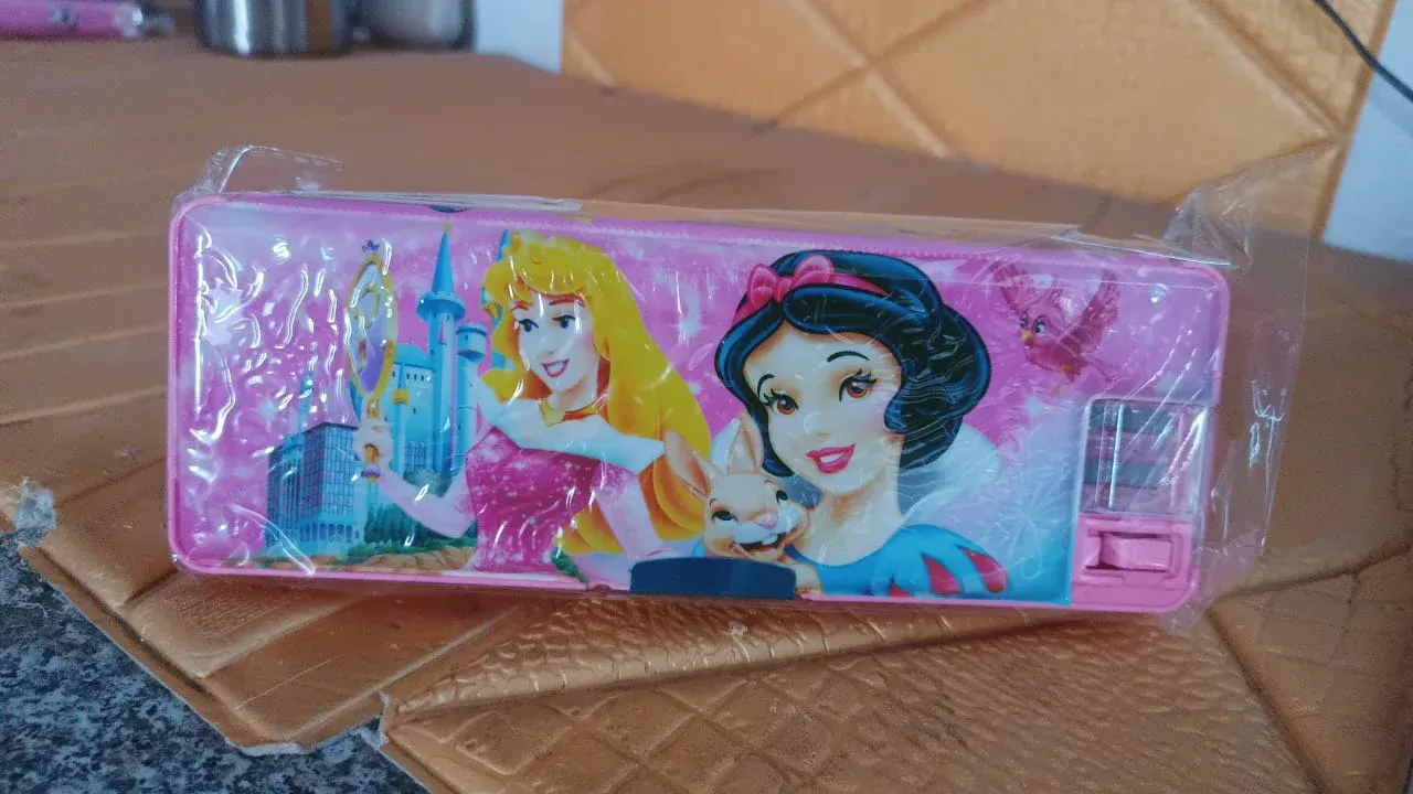 Kids Pencil Case – Dual Compartment Stationery Box | Deskrova - Detailed Feature View 17