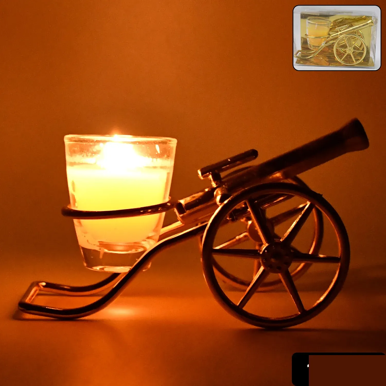 Tealight Candle Holder – Decorative Diwali Candle Stand - Detailed Feature View 1
