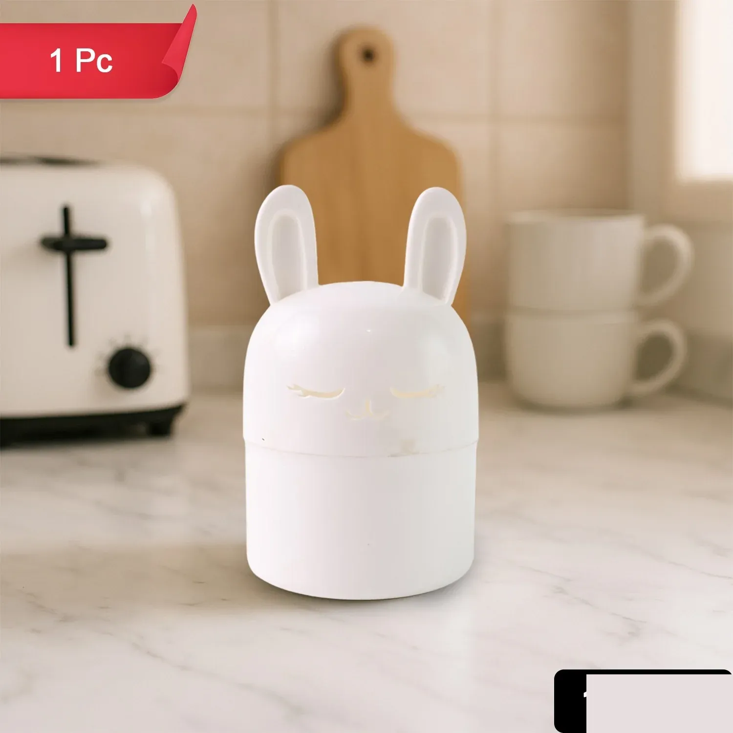 Bunny Kitchen Storage Box – Cute & Compact Organizer