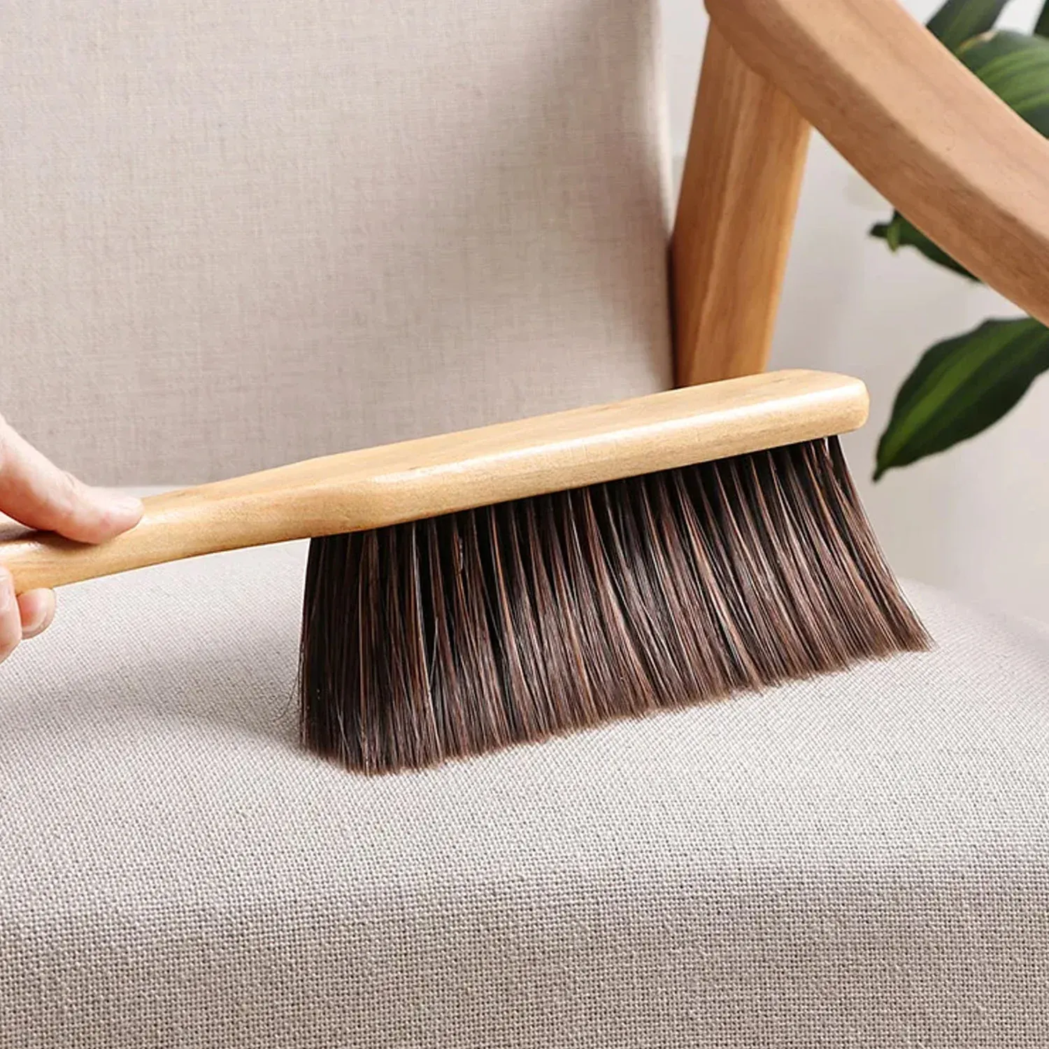 Soft Bristle Dust Cleaning Brush – Gentle Home & Fabric Care | Velvet Wipe - Detailed Feature View 5