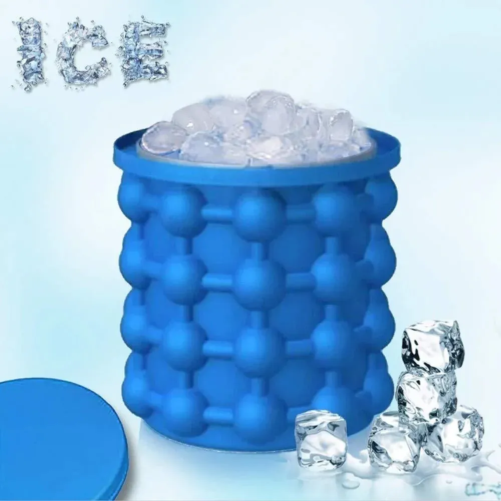 Silicone Ice Cube Maker – Airtight & Space-Saving | ChillPour - Detailed Feature View 7