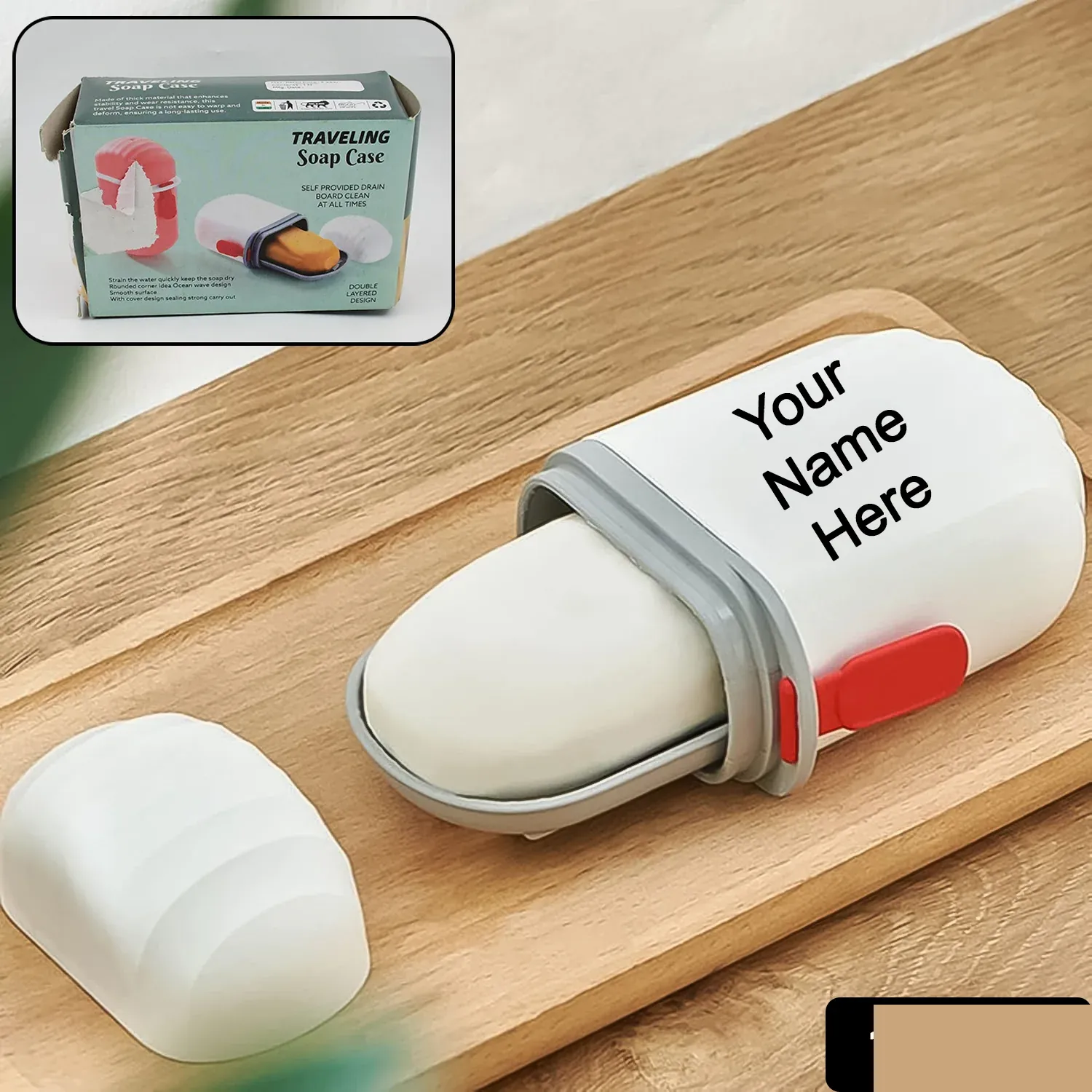 Travel Soap Holder – Leakproof, Durable & Compact Case - Detailed Feature View 1