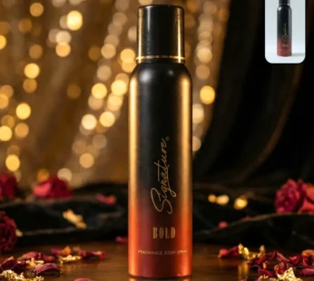 Signature Bold Fragrance Body Spray – Long Lasting Masculine Scent