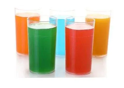 Plastic Glasses Set – Unbreakable Transparent 350ml (Set of 6) - Detailed Feature View 9