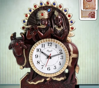 Radha Kishan Analog Wall Clock – Stylish Home Decor Accent