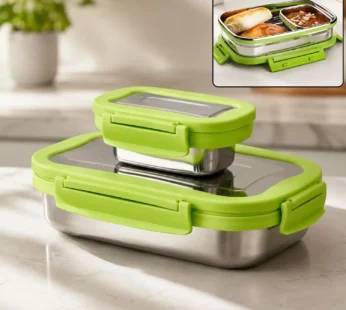 Stainless Steel Lunch Pack – Leakproof & Compact