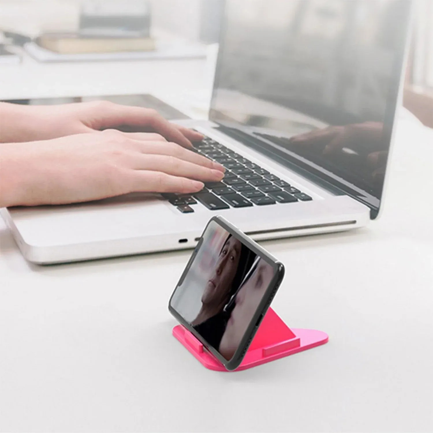 Premium Pyramid Mobile Stand – 3 Angle Adjustable Phone Holder | Gambit - Buy Online at Alikart
