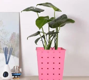 Railing Planter – Square Dotted Design for Balconies | Indo Glow