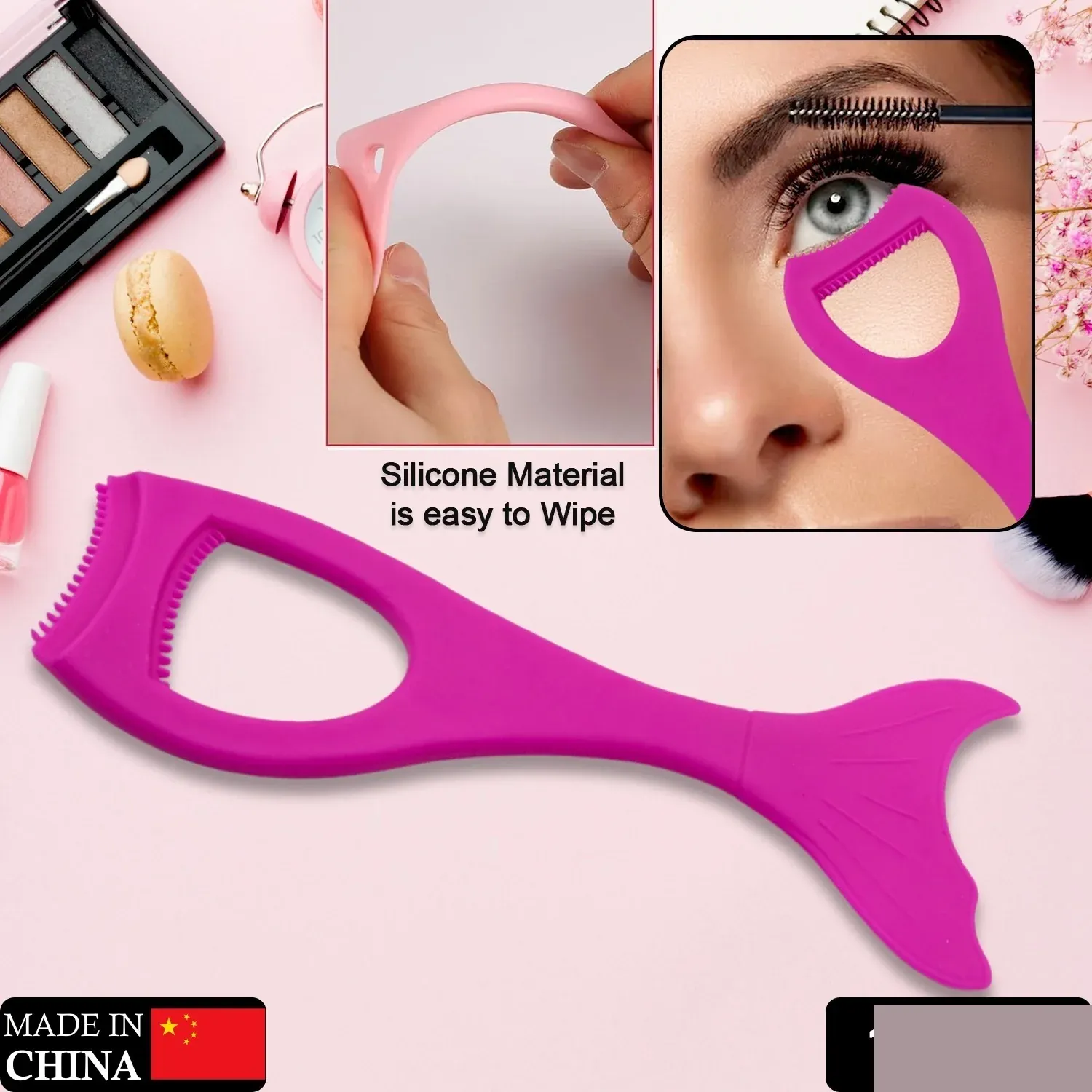 Premium Silicone Eyeliner Tool – Curved for Easy Application | BeautyBare - Buy Online at Alikart