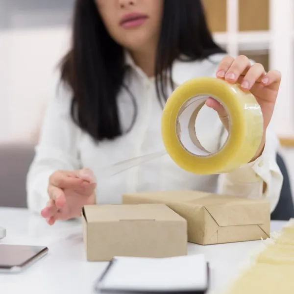 Transparent Packing Tape – Strong Adhesive 120M Roll | Styleva