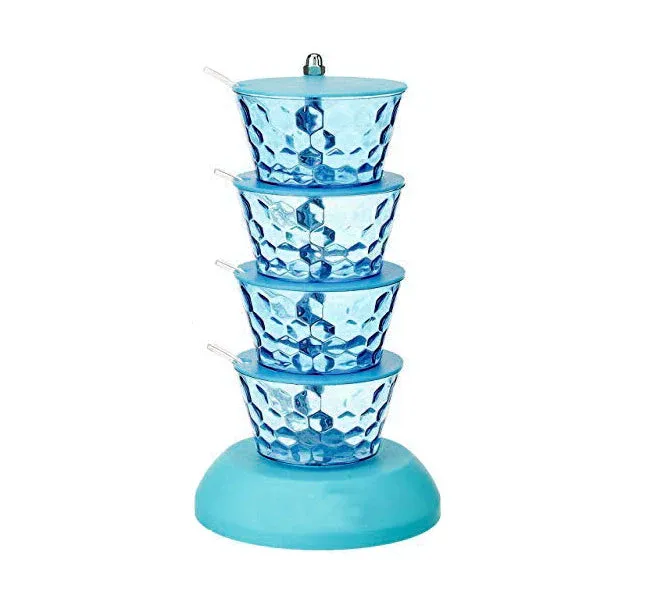 Rotating Pickle Rack – 4-in-1 Multipurpose Kitchen Storage | CookAura - Detailed Feature View 7